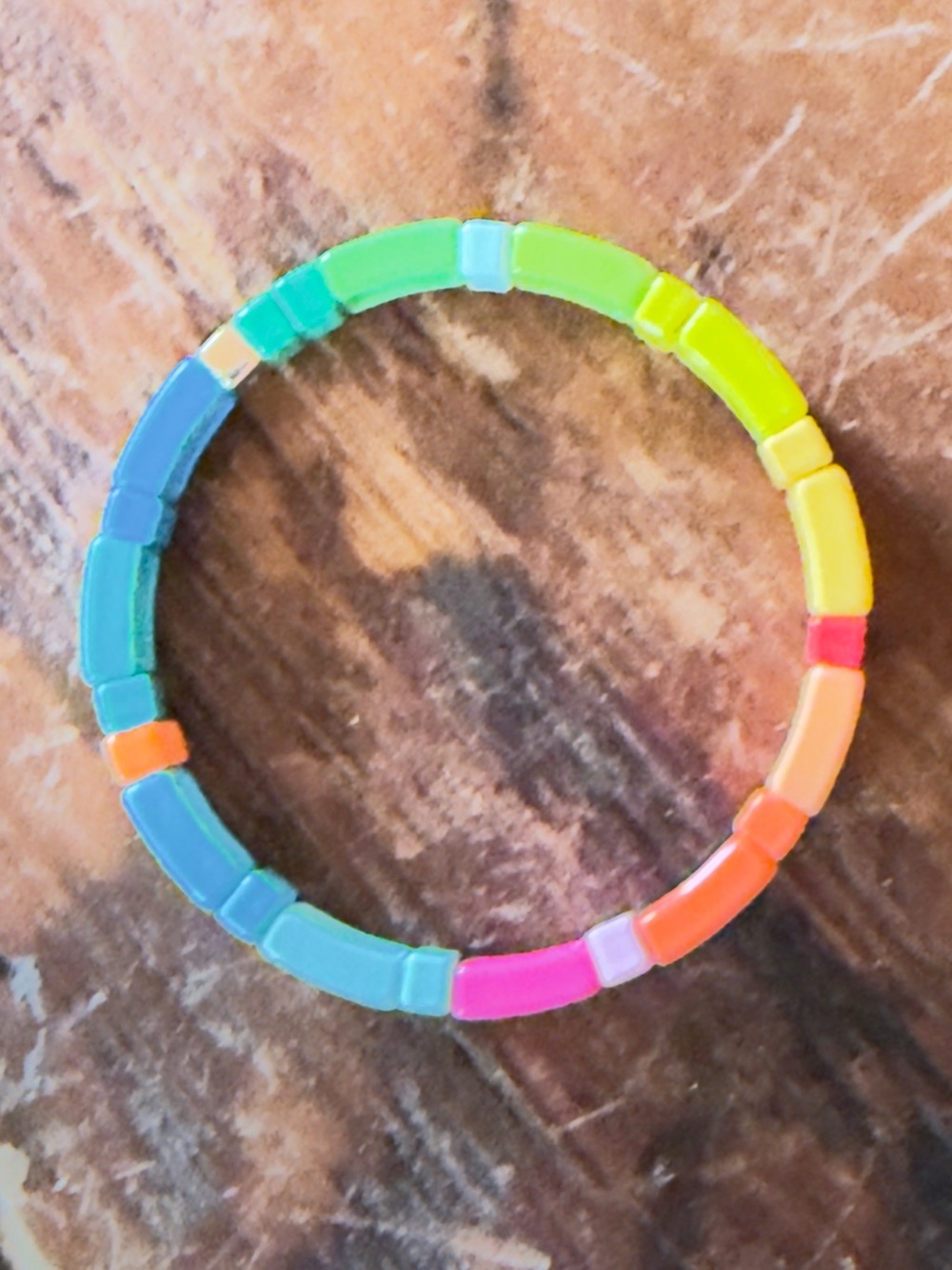 Roxanne Assoulin Rainbow Brite bracelet. - Picture 5 of 5